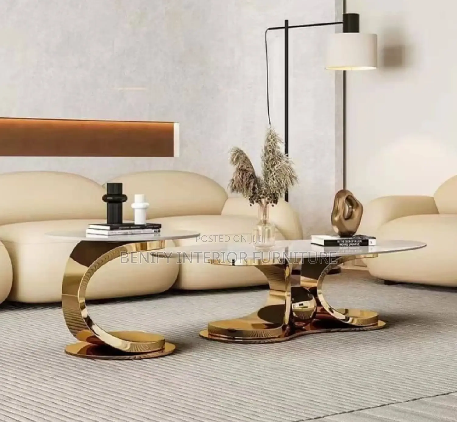 Center Table With Side Stool