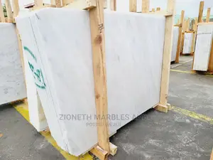 Italian White Carara Marble Slab