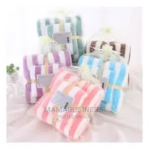 2 in 1 Plain and Pattern Towel