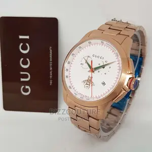Original GUCCI GOLD Stainless Steel Available in Store