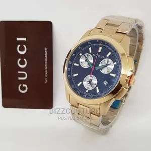 Original GUCCI Gold Stainless Steel Available in Store
