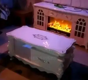 Brand New and Top Quality Fire Place Tv Stand With Table