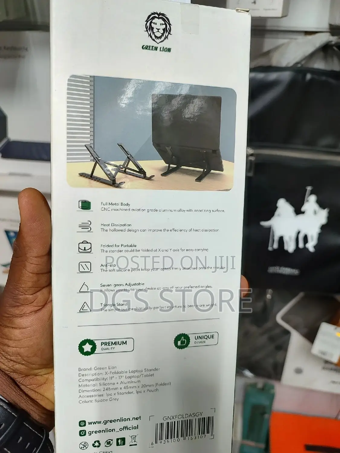 Green Lion X Foldable Laptop Stander