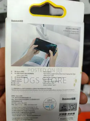 Baseus Legend Series Elbow Fast Charging Datausb Totype C66w