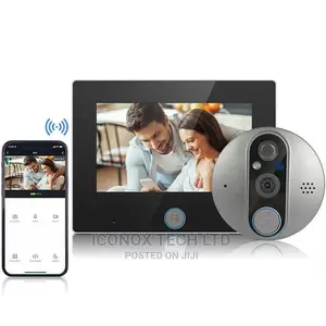 Wifi Smart 1080P Video Door Phone Peephole Camera Viewer