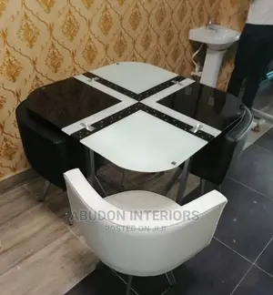 Unique Design 4 in 1 Seater Table and Chairs