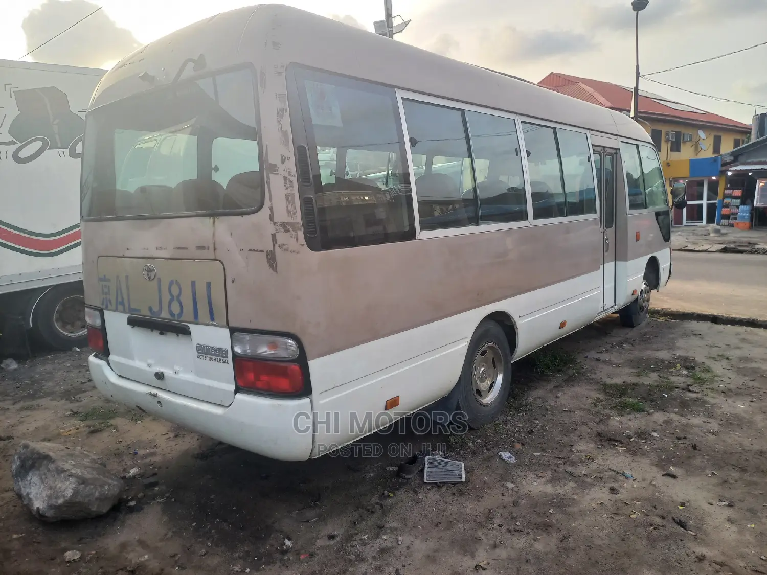 Toyota Coaster 2012 Grey