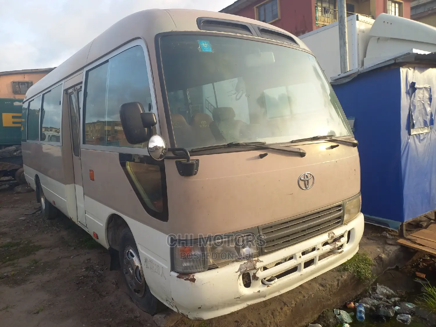 Toyota Coaster 2012 Grey