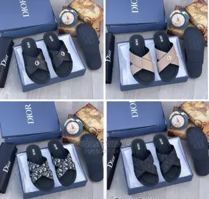 Original Leather Slipers Design for Men