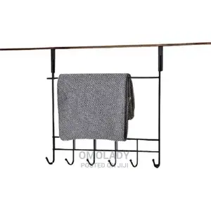 Over the Door Hanger With Towel Rail -6 Hooks