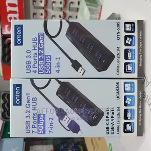 Usb Hub With 4 Usb Port and 3 Type C Port