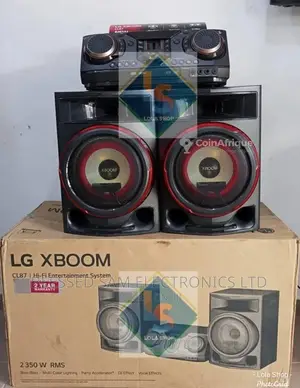 New One>LG XBOOM Powerful Set 2350W With Wireless Bluetooth
