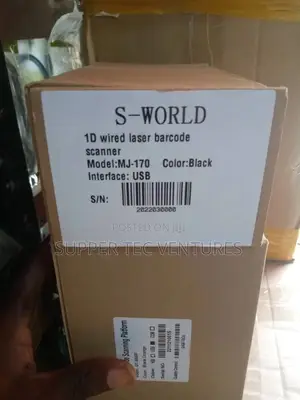 ID Wired Laser Barcode Scanner