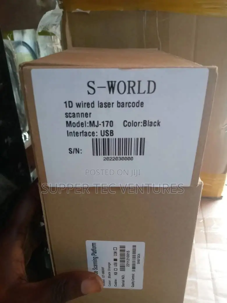ID Wired Laser Barcode Scanner