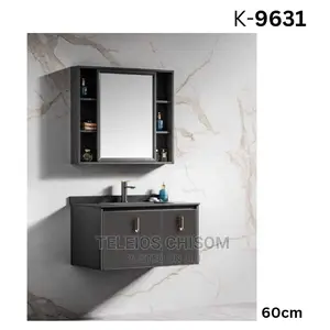 Cabinet With Mirror Shelve