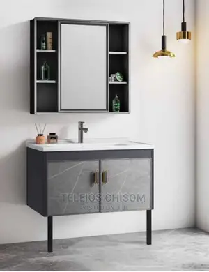 80cm Vanity Basin and Mirror