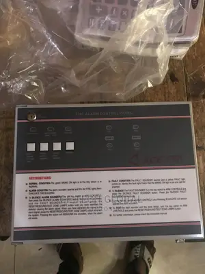 4 Zone Fire Alarm Panel