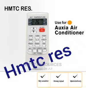 Auxia Split Unit System Air Conditioner Remote Control