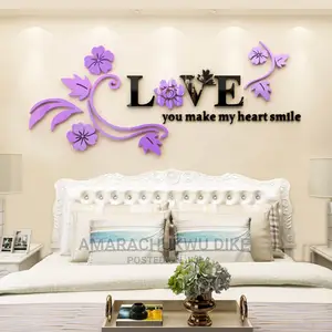 Wall Design, Vinyl Plastic-Made Sticker, Wall Art, Mural