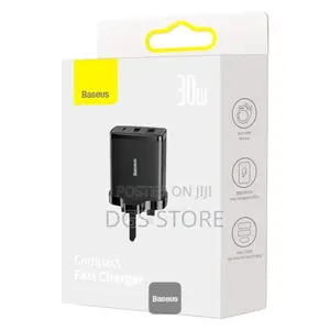 Baseus Compact Fast Charger 2u+C 30w