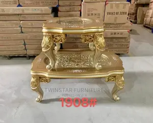 New Modern Royal Centre Table With Side Stools