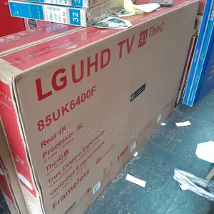 LG 85 Inches Frameless Bluetooth Wifi Hotspot Netflix