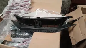 Front Grille 2018 Honda Civic Black 