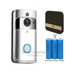 HD Wi-Fi Smart Video Doorbell With Indoor Ringer