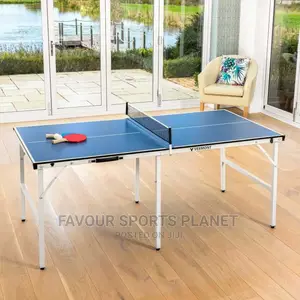 New Foldable Midi 6ft Table Tennis Board