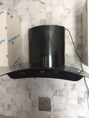 90cm Digital Hand Wave Range Hood With Charcoal Filter