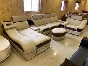 Luxury Sofa Chair Set. Charge Your Phone and Play Music.