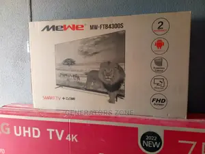 Mw-Ftb4300s|Mewe 43' FHD Smart Tv + Netflix+Youtube