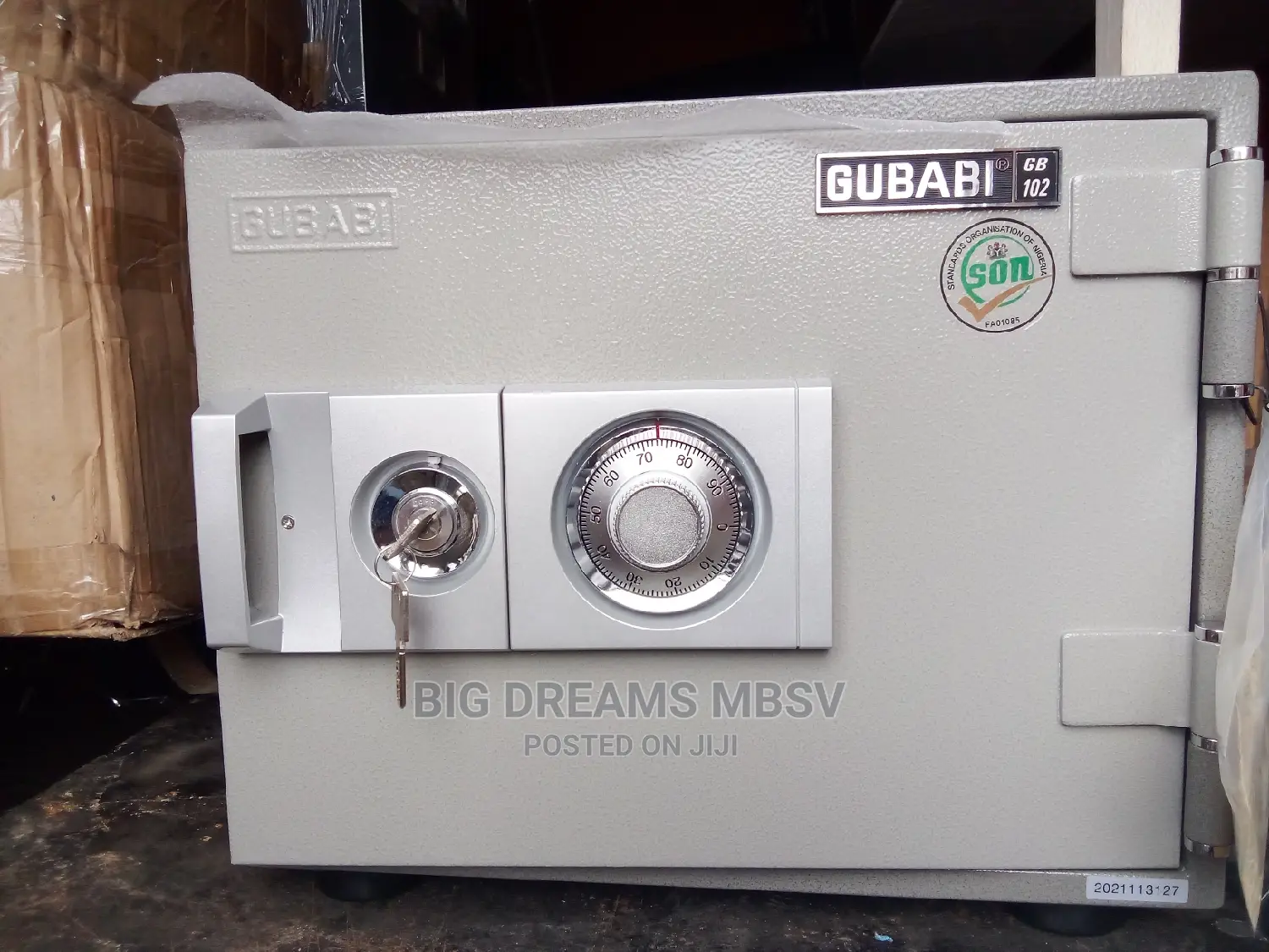 Gbb 102 Fireproof Safe (Manual)
