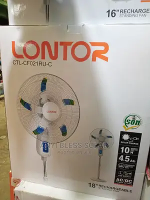 18" Rechargeable Fan