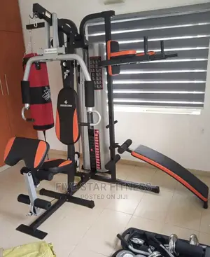 American Fitness Commercial 3 Station Gym