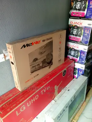 Mewe 43'' LED Frameless Smart Tv- Netflix+Youtube