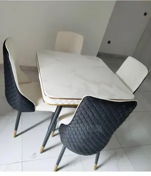 Exquisite Mini 4 Seater Marble Top Dining Table