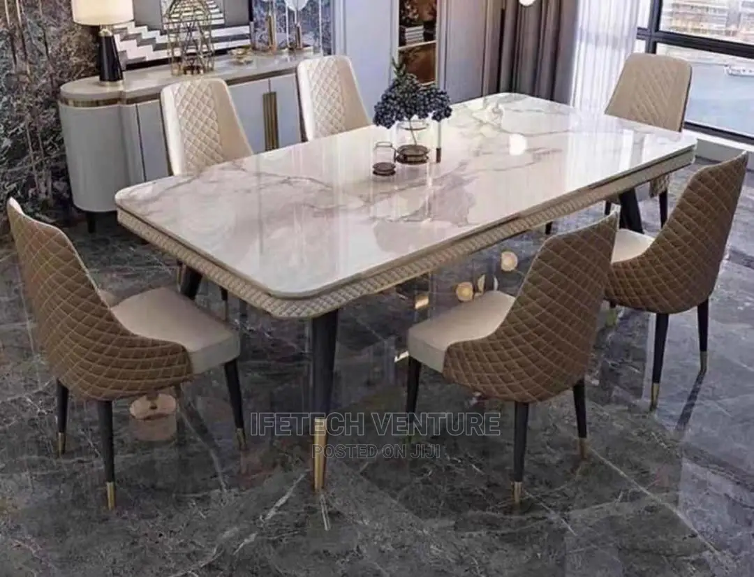 Dining Set Marble Top