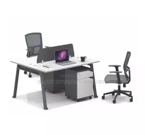 2 Seater Modern Office Workstation and Mobile Drawer
