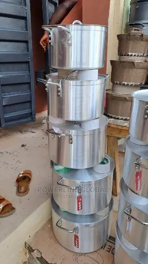 Pot of 5/4 Set for Home's/ Restaurants/ Food Vendors/ Hotels