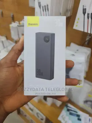 Baseus Adaman 20000mah 30W Power Bank + USB Type C Cable