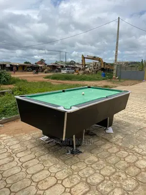 Locally Constructed New Snooker Table