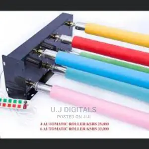 Automatic 4 Roller Background Machine