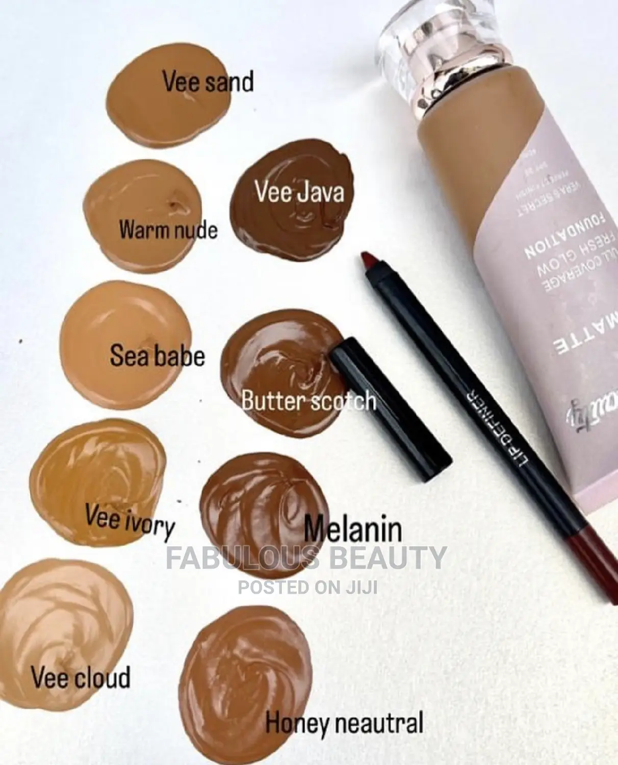 Ladyvee Beauty Total Coverage Matte Foundation