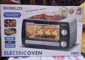 12L Kinelco Oven Toaster With Top Grill