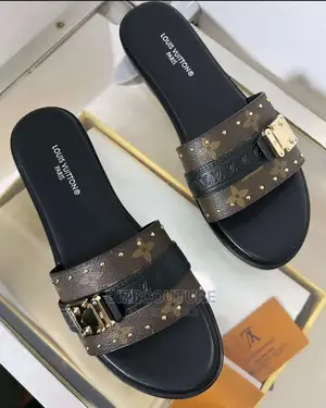 Original LOUIS VUITTON Slippers Available in Store