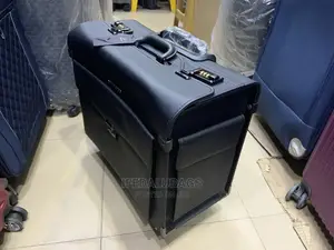 Quality Imported Leaves King Brief Case With Trolley Wheels