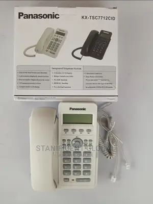 Panasonic Display Intercom Handset (Kx-tsc7712cid) (White)