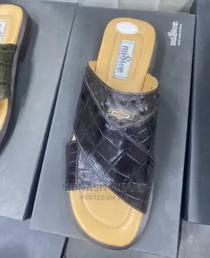 Italian Mister Leather Slipers