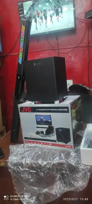 New One>JVC Wireless Sound Bar(2400watts)Powerful Bass 2yrs